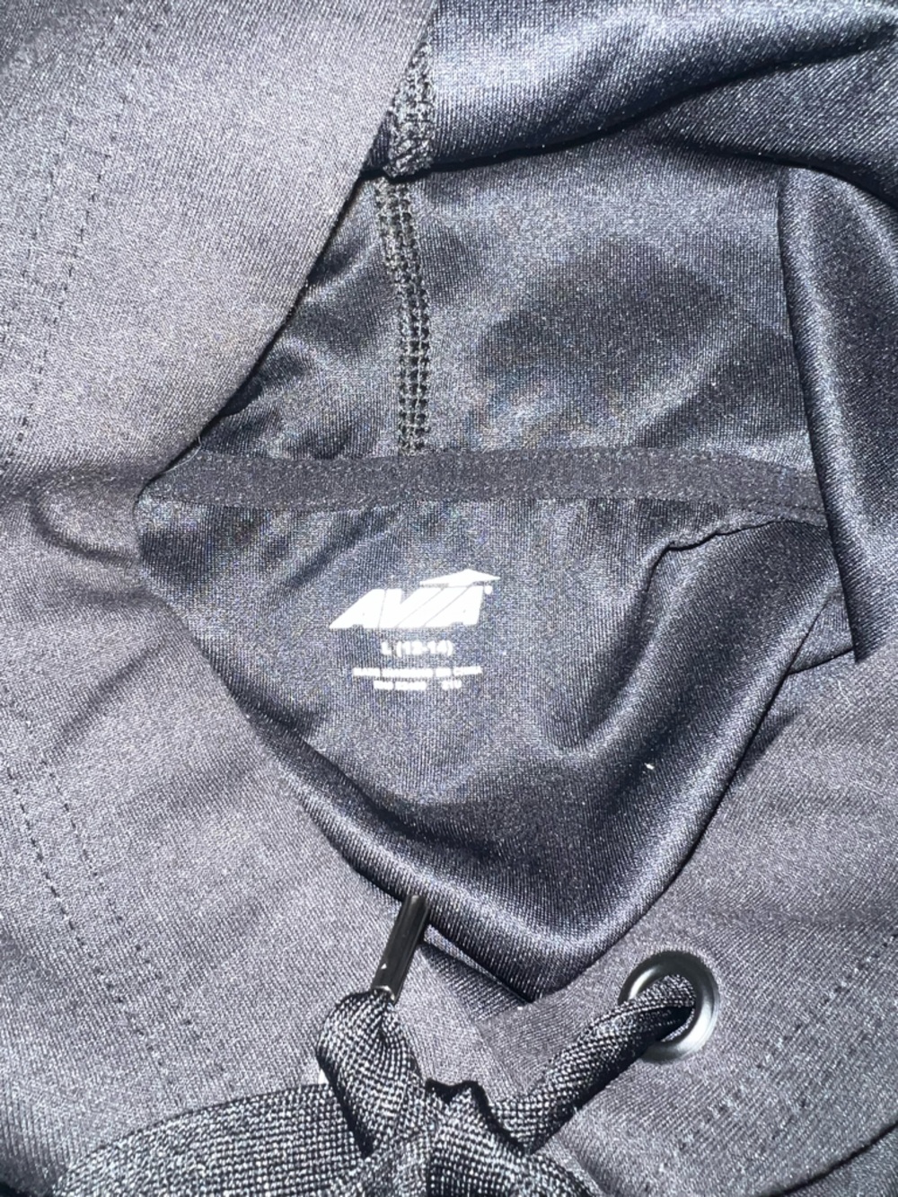 Avia Black Pullover Hoodie - Picture 2 of 2